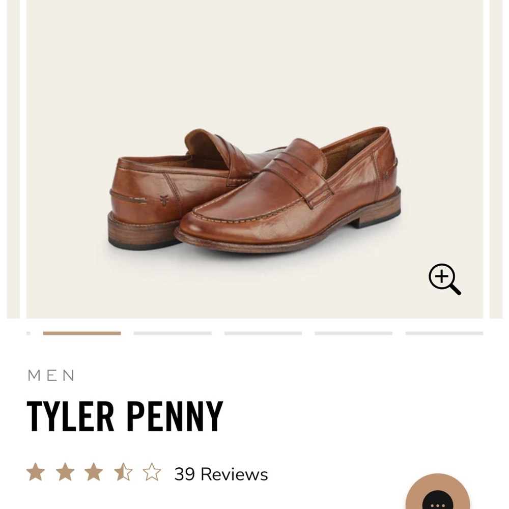 Men's Frye Leather Loafers